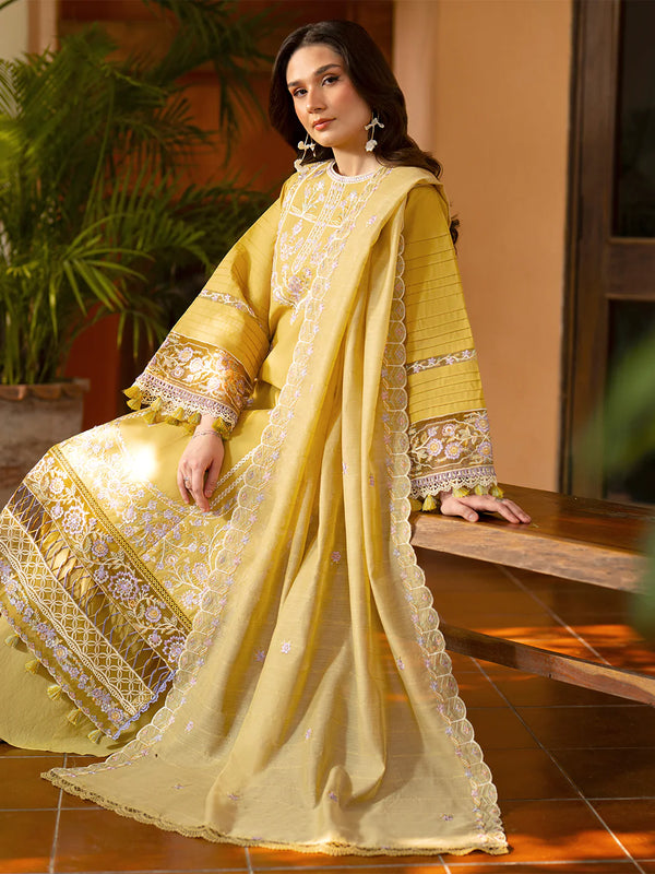 ANGAN BY MAHNUR LUXURY LAWN UNSTITCHED '26-AN-003