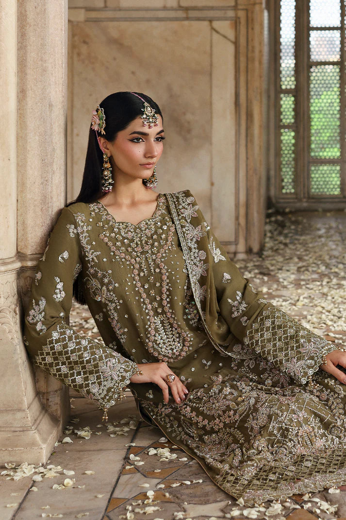 ROMANSIYYAH  BY EMAAN | ADEEL UN-STITCHED 3PC | OLIVEA