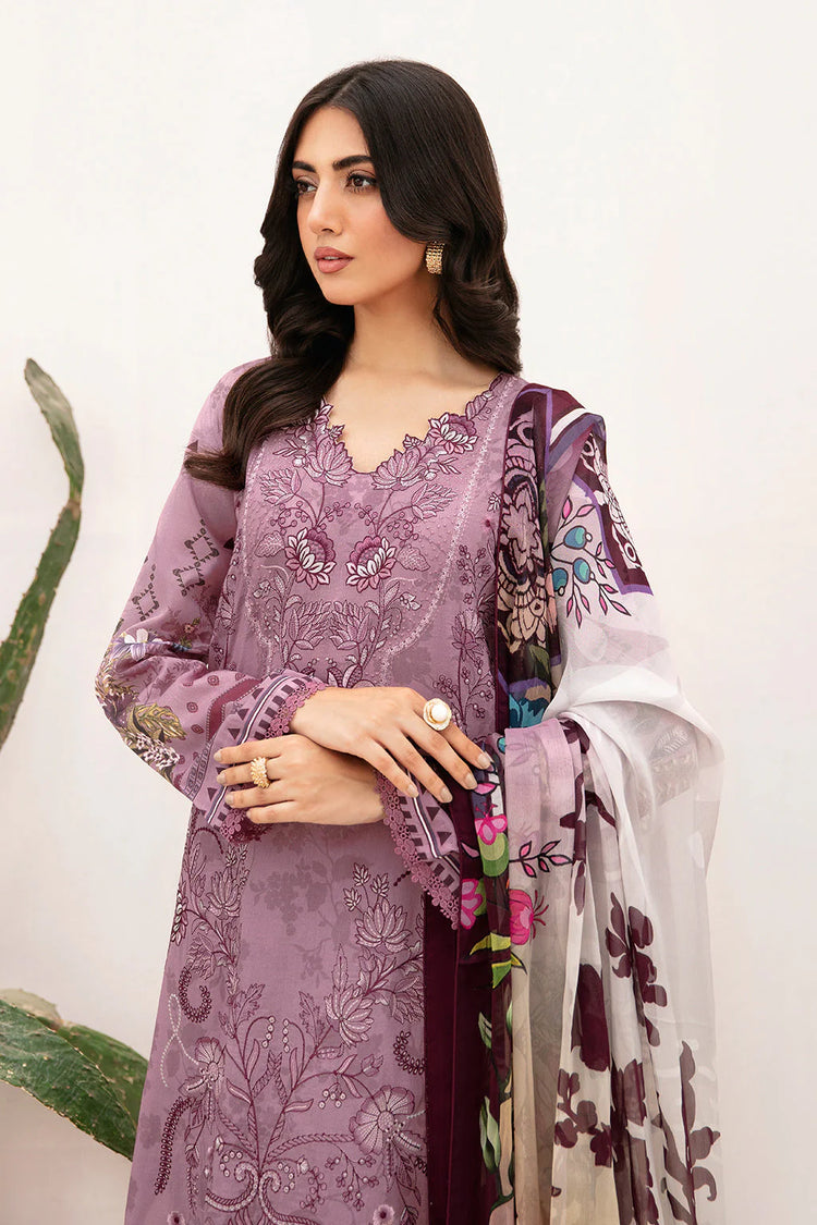 MASHAAL BY RAMSHA LUXURY LAWN-3PC | L-1103