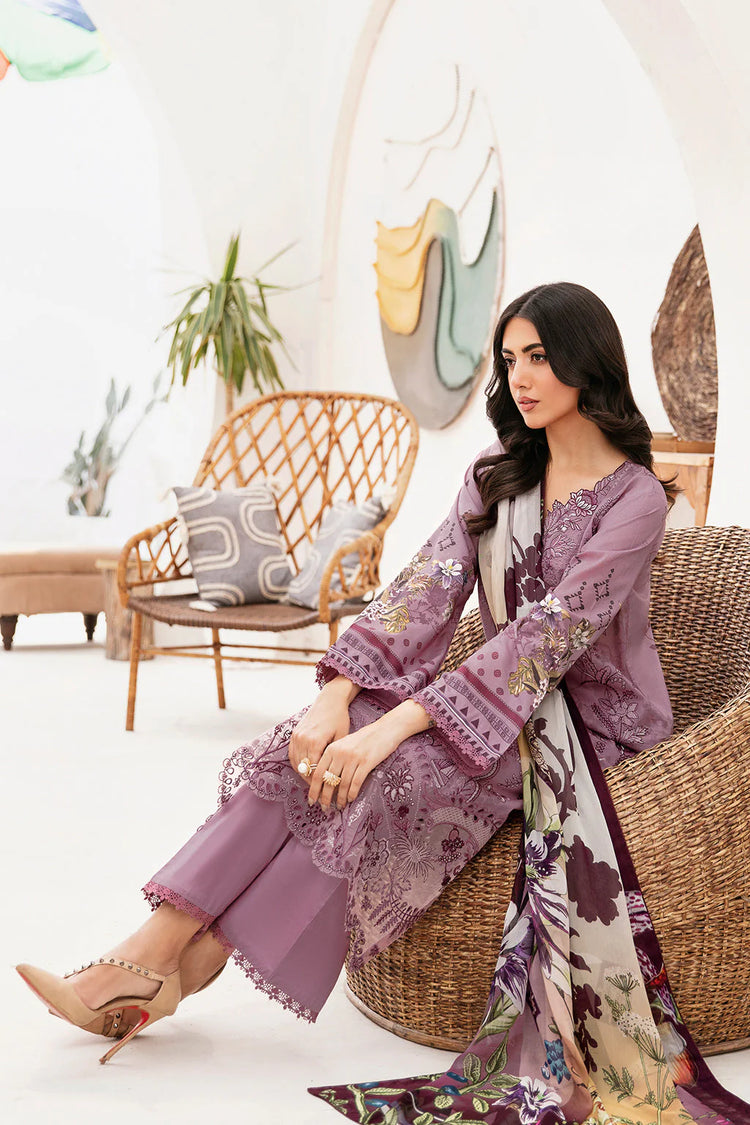 MASHAAL BY RAMSHA LUXURY LAWN-3PC | L-1103