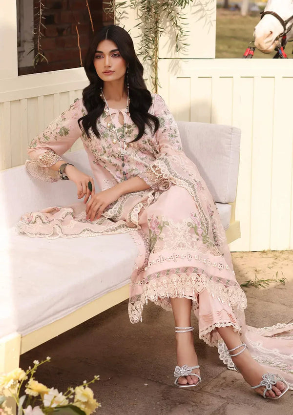 KAHF EXCLUSIVE | LUXURY LAWN UN-STITCHED 3PC| KFL-09B NORA