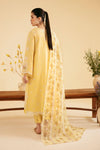 QLINEKARI BY QALAMKAR UN-STICHED 3PC|SQ-12 ZHAIN