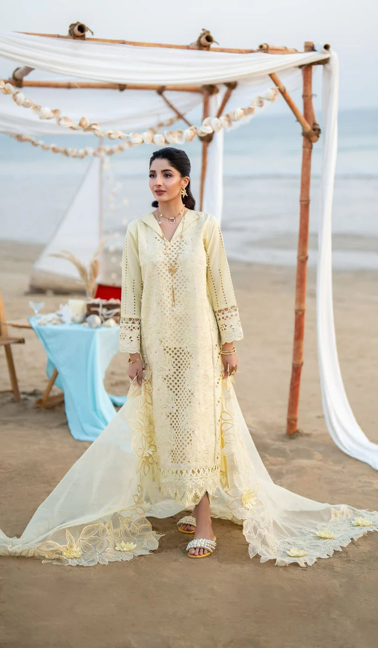 SAAGAR BY AABYAAN LUXURY FESTIVE LAWN | SOFINA