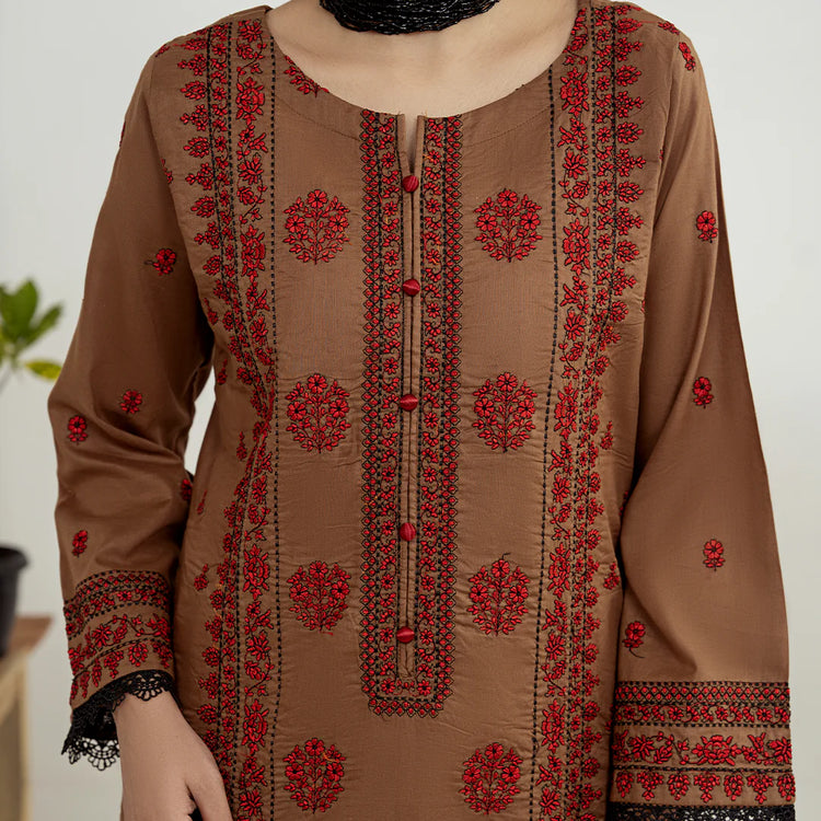 ANQARA BY ZAINAB FAZLANI UN-STITCHED 3PC | Araya