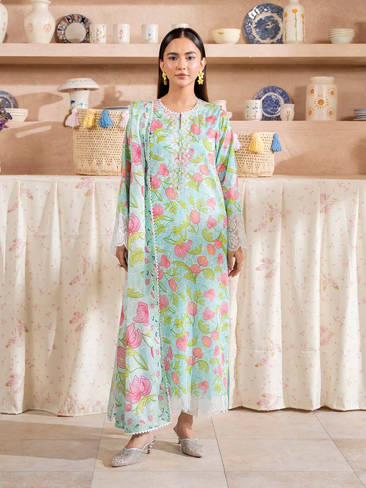 SAYA BY BRENISH UN-STITCHED LAWN | D-08