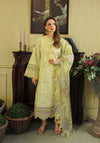 ZARQASH TRESOR UN-STICHED 3PC|ZQT 008 PRIMROSE