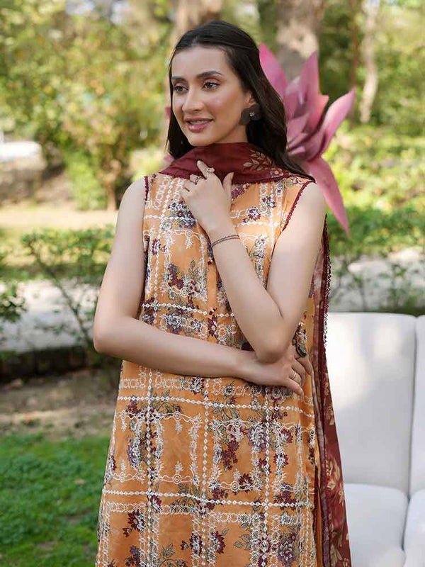 TWINKLING 3-Piece Unstitched Digital Printed Lawn Suit