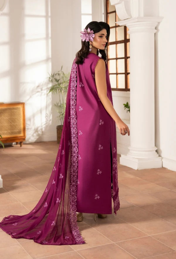 MERAKI BY HUMDUM UNSTITCHED LAWN D-05