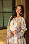 ETHEREAL BLOOM BY ROHEENAZ UN-STITCHED 3PC | Liora