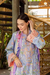 ETHEREAL BLOOM BY ROHEENAZ UN-STITCHED 3PC | Florien