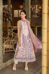 ETHEREAL BLOOM BY ROHEENAZ UN-STITCHED 3PC | Eloria