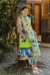 ETHEREAL BLOOM BY ROHEENAZ UN-STITCHED 3PC | Celora