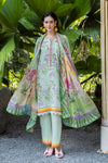 ETHEREAL BLOOM BY ROHEENAZ UN-STITCHED 3PC | Ivara