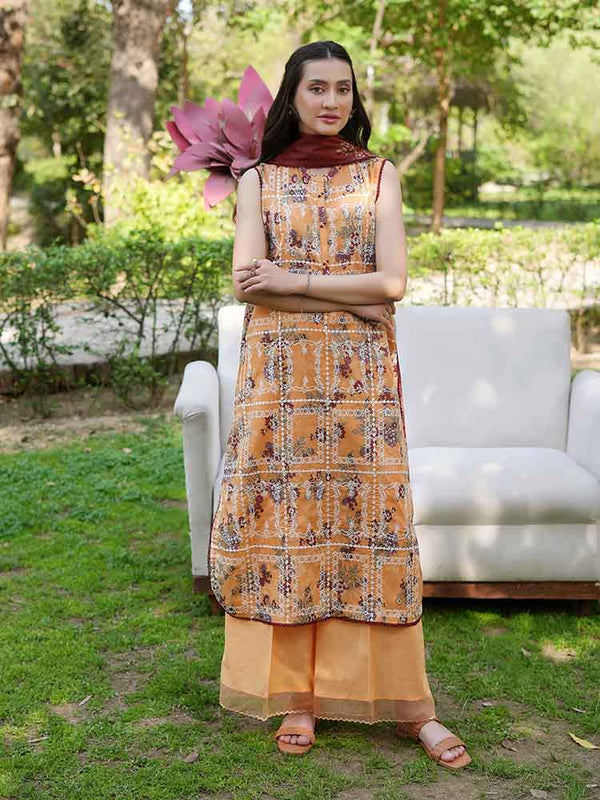 TWINKLING 3-Piece Unstitched Digital Printed Lawn Suit