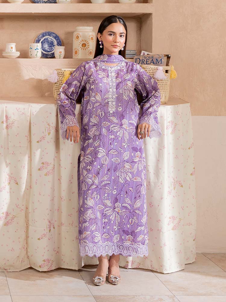 SAYA BY BRENISH UN-STITCHED LAWN | D-07