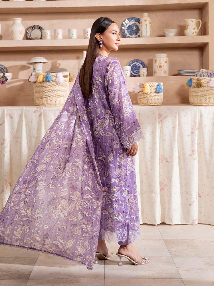 SAYA BY BRENISH UN-STITCHED LAWN | D-07