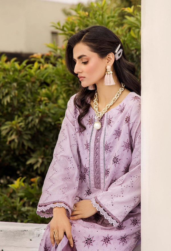 ALORA SCHIFFLI BY ADAN'S LIBAS UN-STITCHED LAWN 2025' D-07