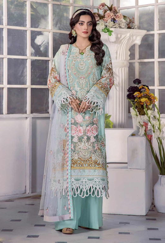 FATIMA AMMAR BY ADAN LIBAS UNSTITCHED LAWN - D05