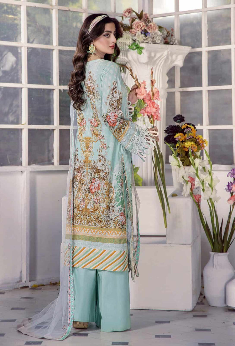 FATIMA AMMAR BY ADAN LIBAS UNSTITCHED LAWN - D05