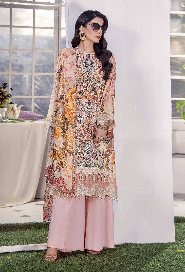 FATIMA AMMAR BY ADAN LIBAS UNSTITCHED LAWN - D02