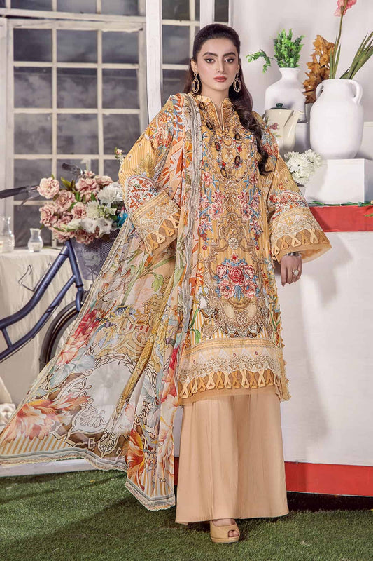 FATIMA AMMAR BY ADAN LIBAS UNSTITCHED LAWN - D03