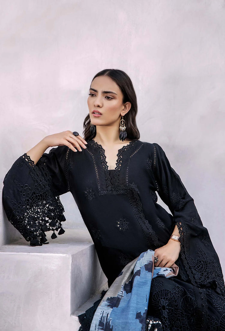 LASSERKARI BY ADAN'S LIBAS | LUXURY CHIKANKARI | D-3906