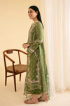 QLINEKARI BY QALAMKAR UN-STICHED 3PC|SQ-14 SEMAL
