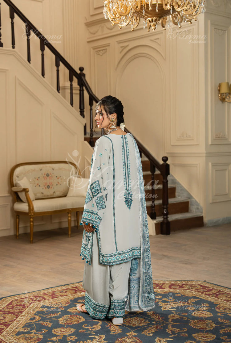 ROOHI KARMA- Light Grey