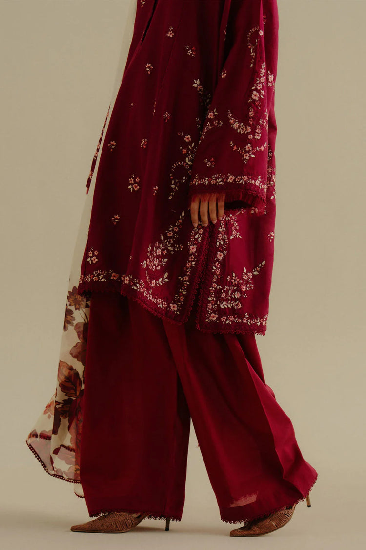 COCO BY ZARA SHAHJAHAN UN-STITCHED 3PC | Yana-4B