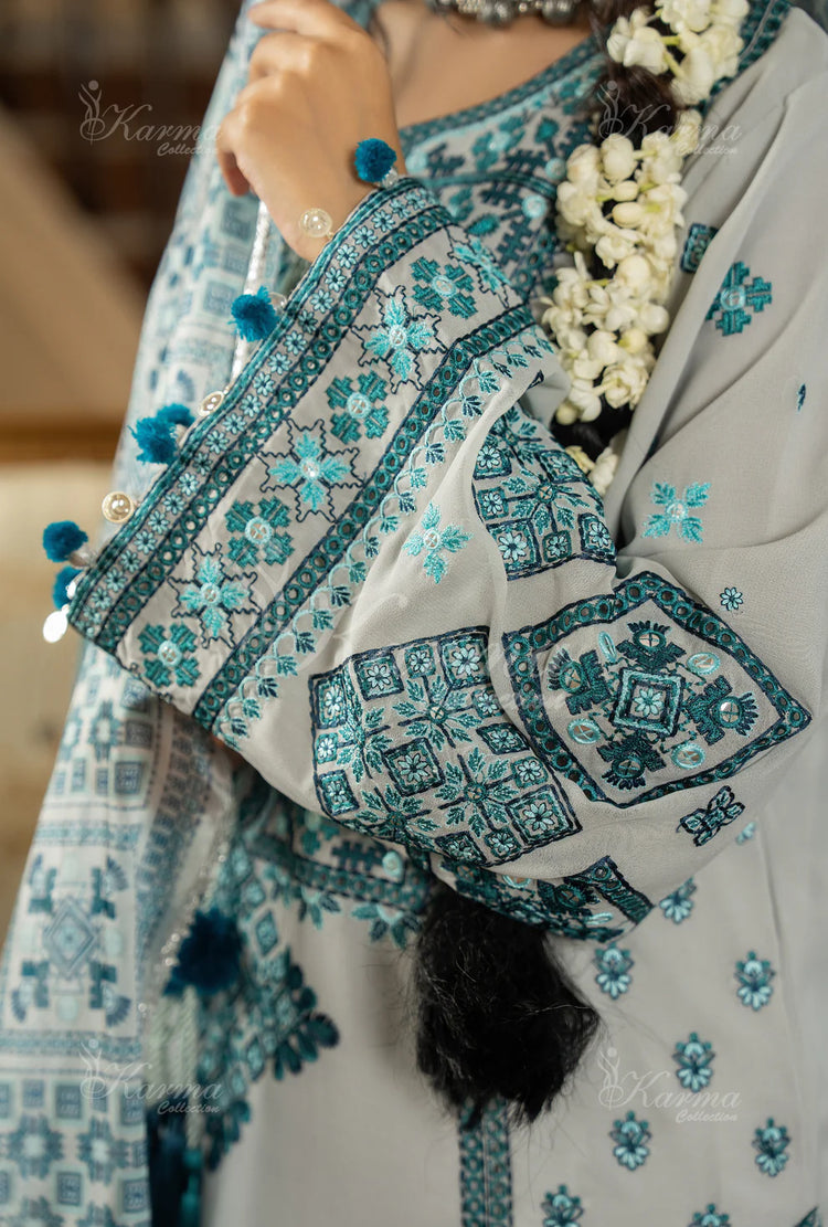 ROOHI KARMA- Light Grey