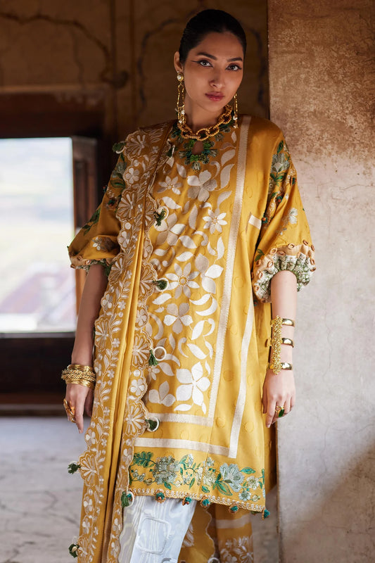 ELAN LUXURY UN-STITCHED 3PC | EL25-08 B