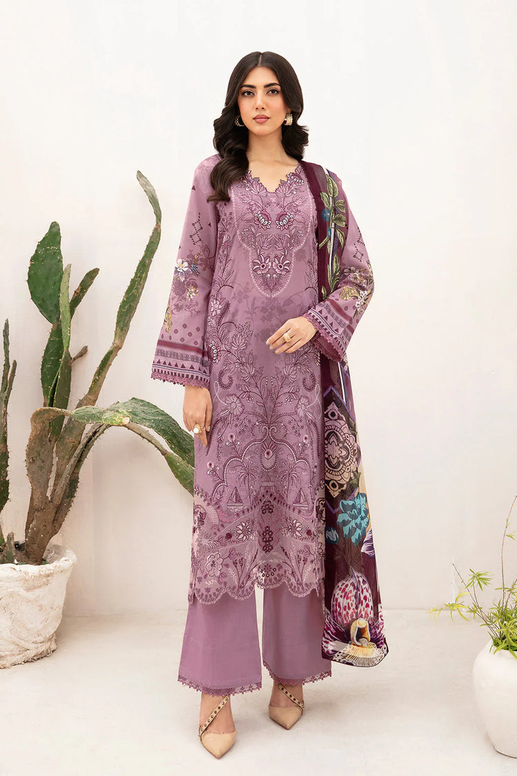 MASHAAL BY RAMSHA LUXURY LAWN-3PC | L-1103