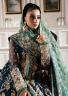 INAYAT ALIF BY AJR LUXURY WEDDING UN-STITCHED 3PC| REGAL SAPPHIRE