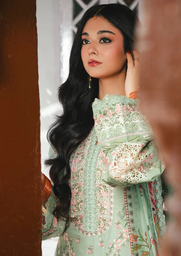 EK FASANA BY KAHF UN-STITCHED 3PC | KLB-4B SITARA