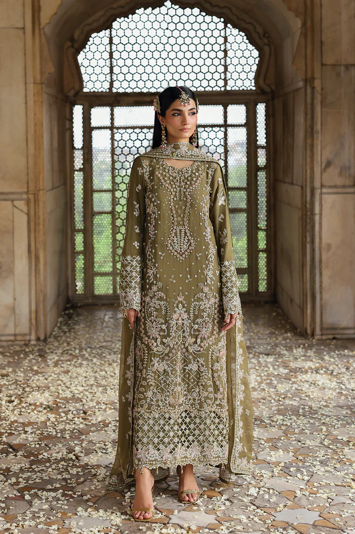 ROMANSIYYAH  BY EMAAN | ADEEL UN-STITCHED 3PC | OLIVEA