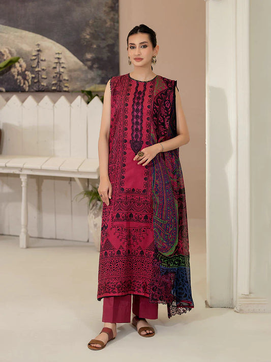 VARDA BY BINAAS UN-STITCHED 3PC | D-01