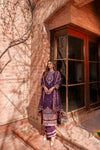 KAAVISH FESTIVE LAWN BY FARASHA| SHADOW BERRY