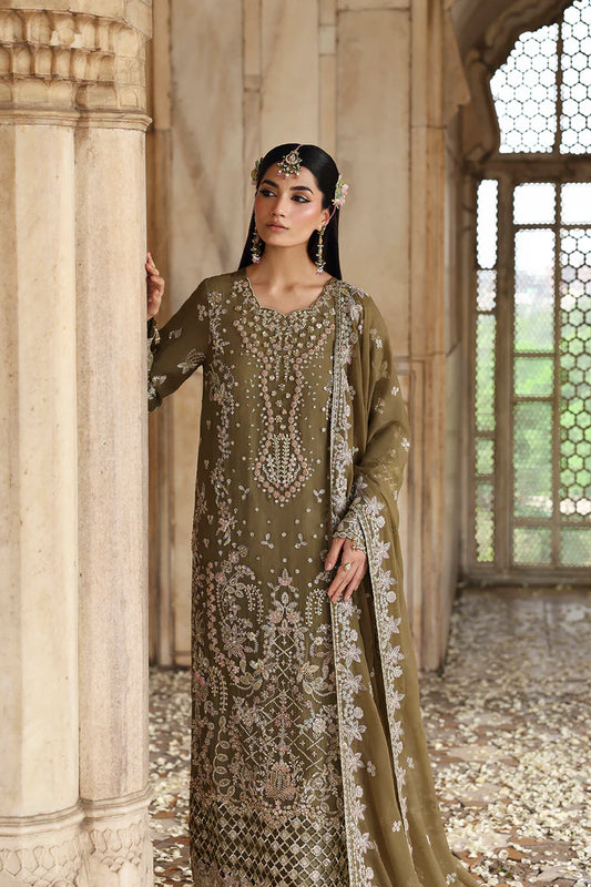 ROMANSIYYAH  BY EMAAN | ADEEL UN-STITCHED 3PC | OLIVEA
