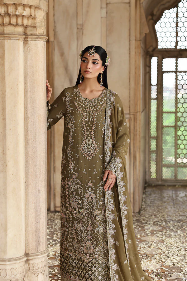 ROMANSIYYAHBY EMAAN | ADEEL UN-STITCHED 3PC | OLIVEA