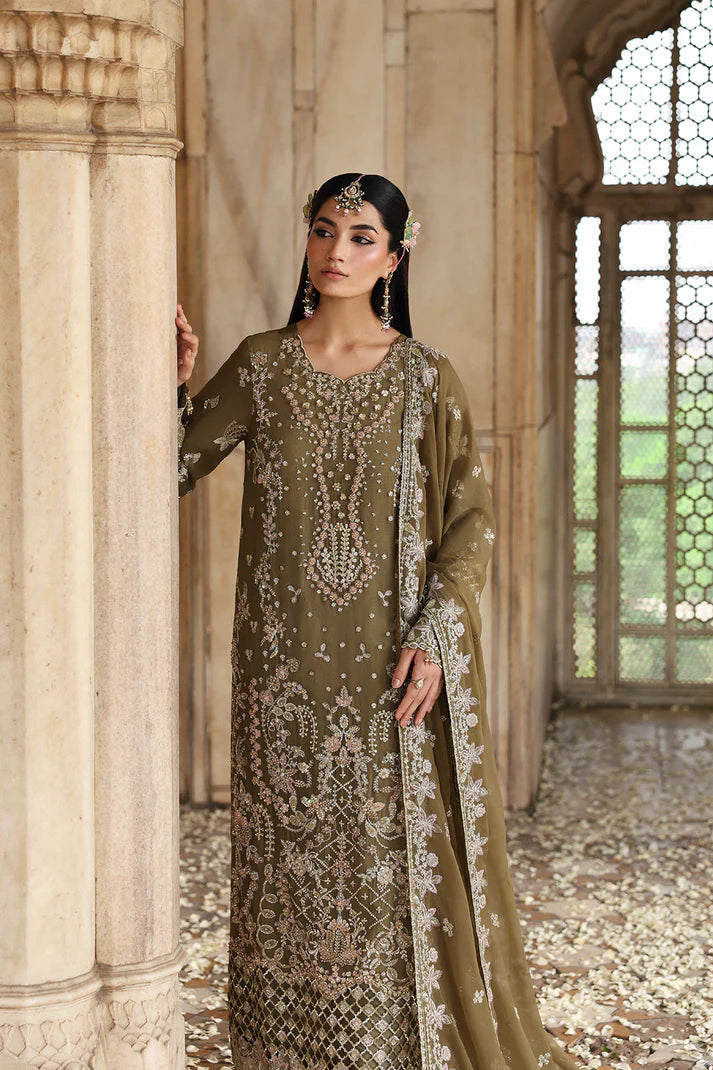 ROMANSIYYAH  BY EMAAN | ADEEL UN-STITCHED 3PC | OLIVEA