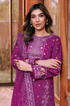 FARASHA DASTOOR UN-STICHED 3PC|TEMPTING BERY