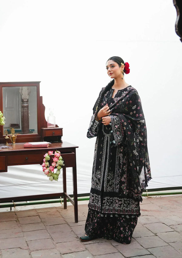 EK FASANA BY KAHF UN-STITCHED 3PC | KLB-3B SIYAARA