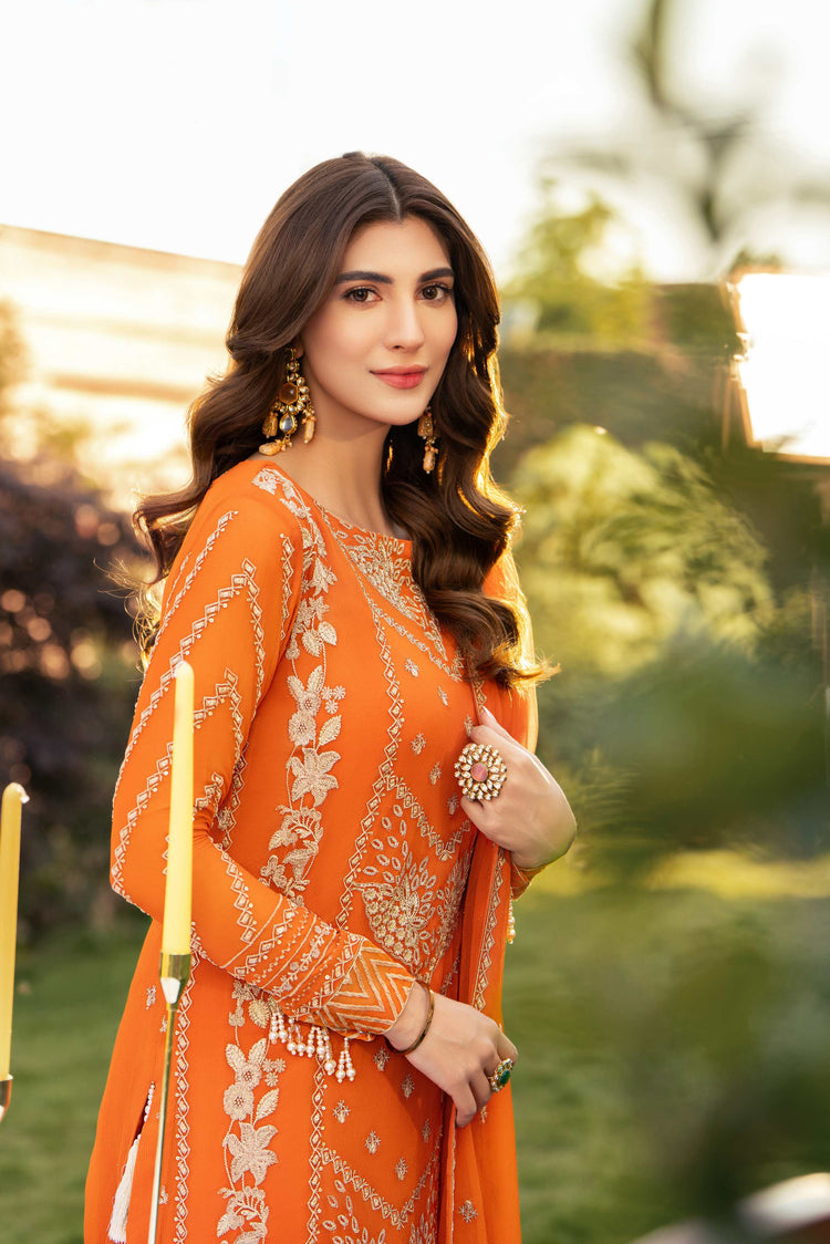 AFSANAY LUXURY CHIFFON UNSTITCHED 3P| BY SHAHZEB - ZEINA