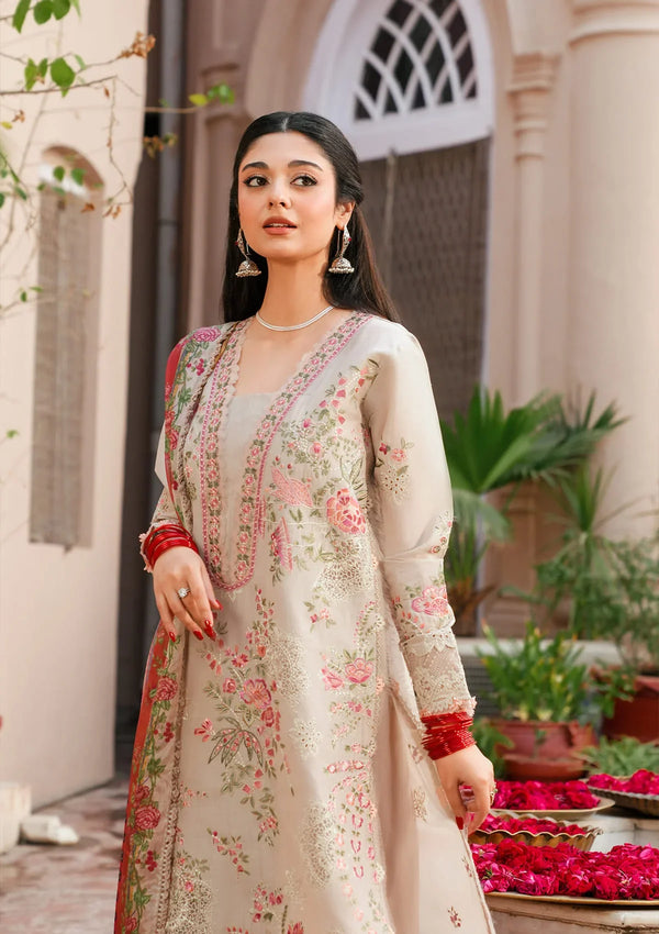 EK FASANA BY KAHF UN-STITCHED 3PC | KLB-6A SILSILA