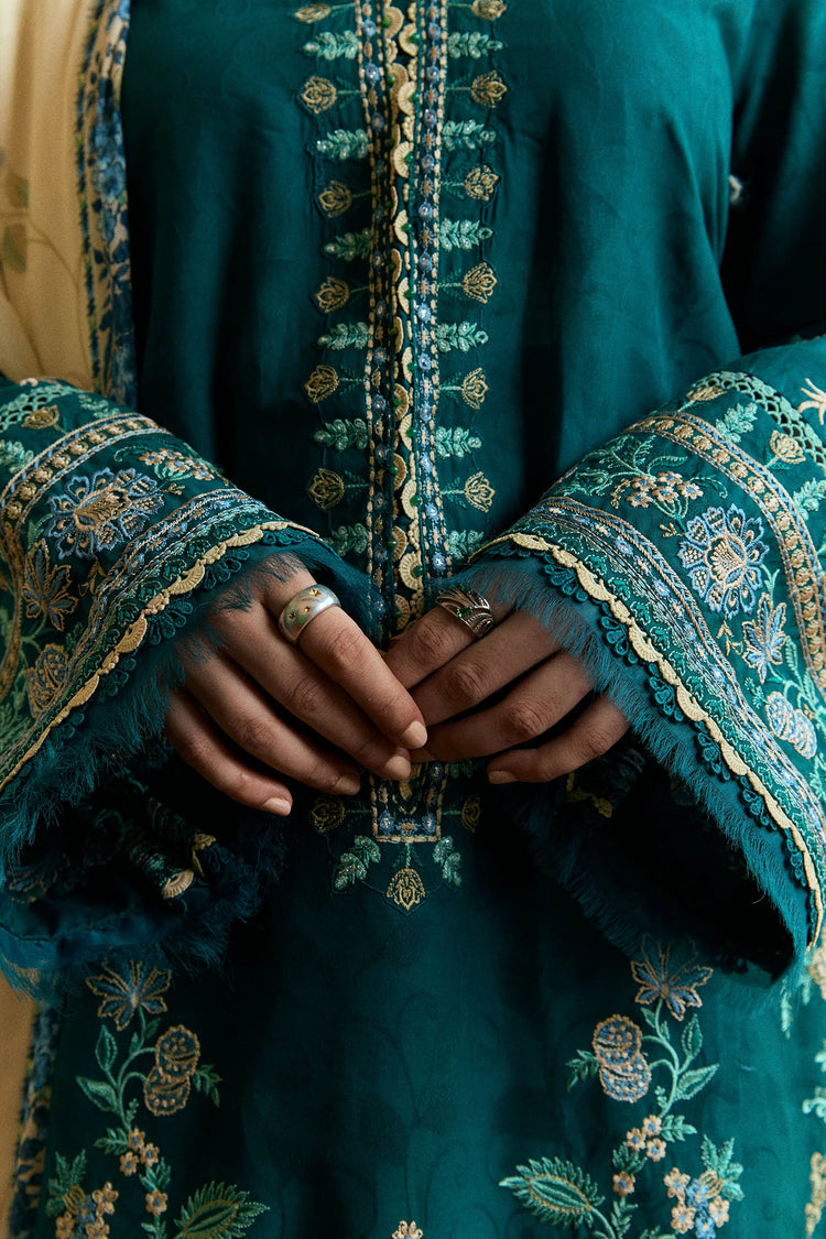 COCO BY ZARA SHAHJAHAN LAWN EID EDIT -MARIGOLD-D4