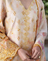 NEESHAY SUMMER LINES PRINTKARI LUXURY LAWN '26-SOLAYA