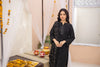 GEORGIA SEMI-STITCHED LAWN BY ZAINAB FAZLANI - QARAAR-BLACK