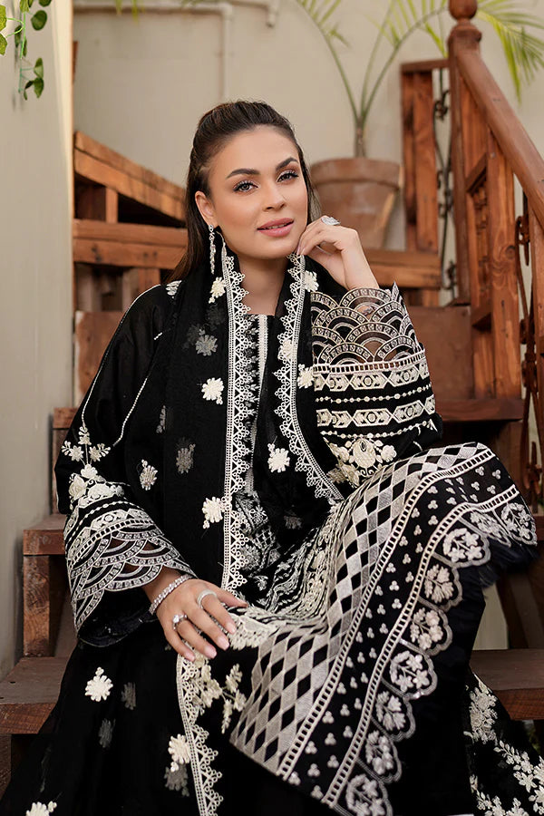 BAHAAR LUXURY LAWN BY MARYAM || LARA B-1014 ||
