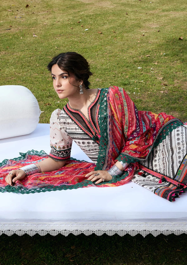 Aangan-Print Chiffon'26 By Kahf - KPS-2B MEHRUBA