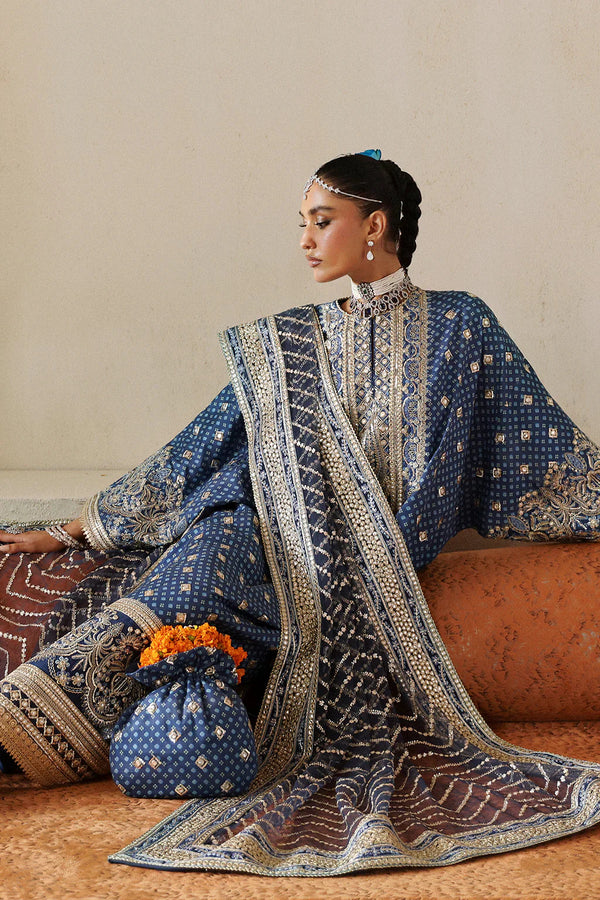 SHEHNAI BY AFROZEH UN-STITCHED 3PC | RUKHSANA